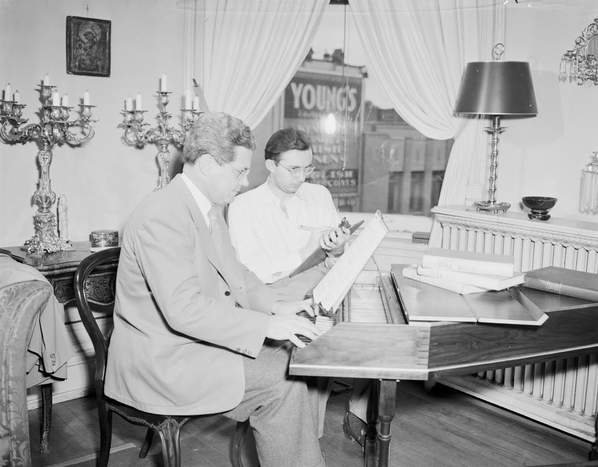 Ernest White and Gordon Jeffery